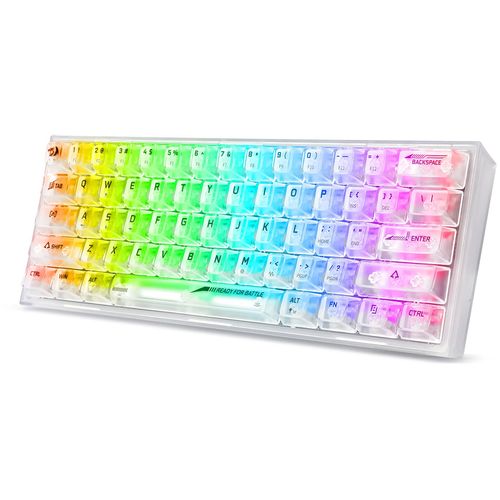 Redragon Fizz RGB Gaming Keyboard White slika 3
