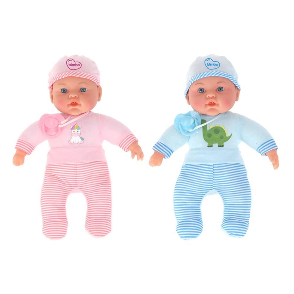 GLOBO Bimbo Mekana lutka Baby Nicky 30cm slika 3