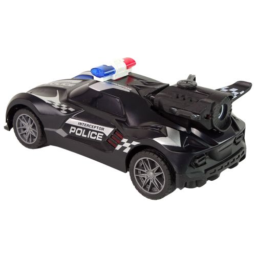 Auto na daljinsko upravljanje R/C Police Car - crni slika 3