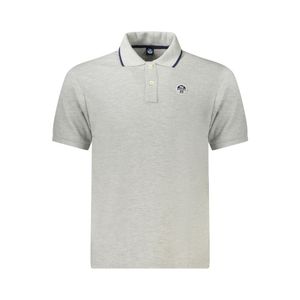 NORTH SAILS MEN'S SHORT SLEEVE POLO GREY