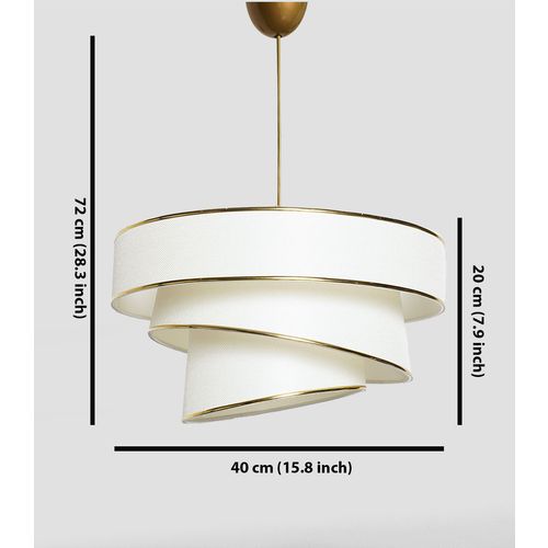 Opviq Couper - Gold Gold Chandelier slika 3