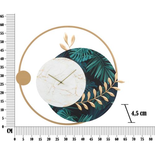 Mauro Ferretti Zidni sat okrugli zeleni cm 60x4, 5x65 slika 6