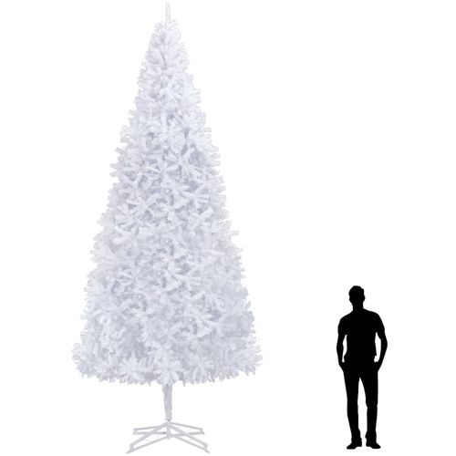 Umjetno božićno drvce 500 cm bijelo slika 1