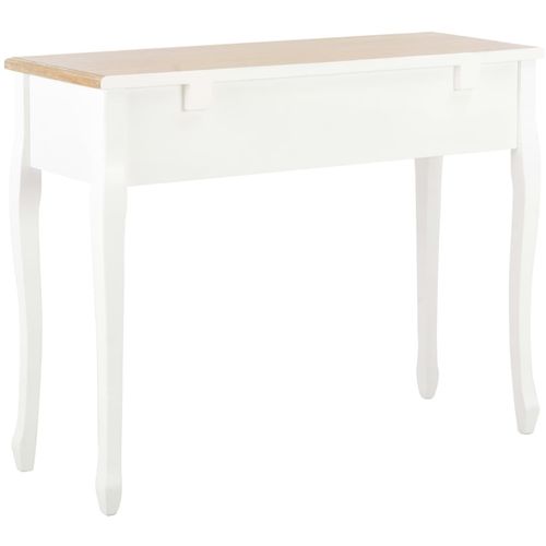 280044 Dressing Console Table with 3 Drawers White slika 5