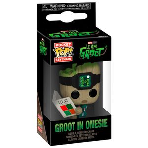 Pocket POP Privjesak Marvel I am Groot - Groot u Onesie odijelu