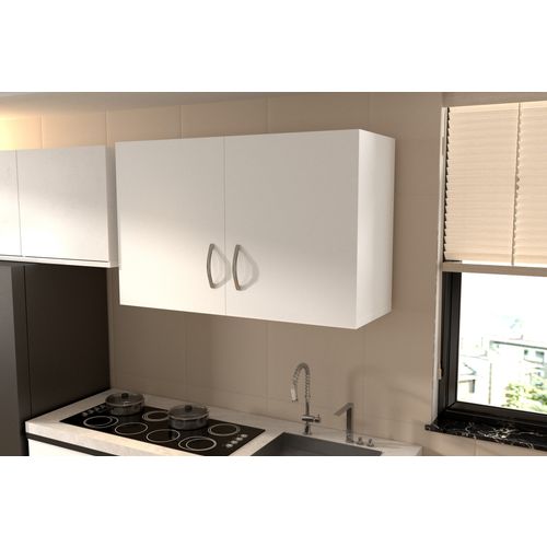 Sinai 2 Kapak - White White Kitchen Cabinet slika 1