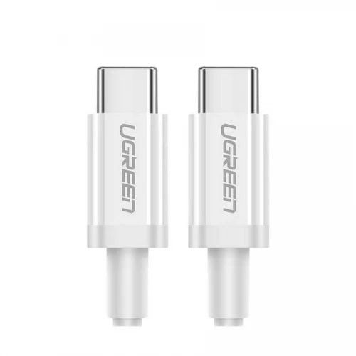 Kabel UGREEN, USB-C 2.0 (M) na USB-C 2.0 (M), 3A, bijeli, 1.5m slika 1