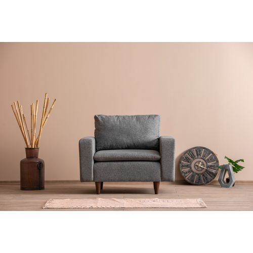 Atelier Del Sofa Fotelja, Svijetlo siva, Lungo - Light Grey slika 1