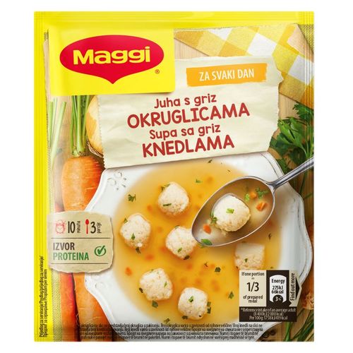 MAGGI juha s griz knedlama, vrećica 47g slika 1