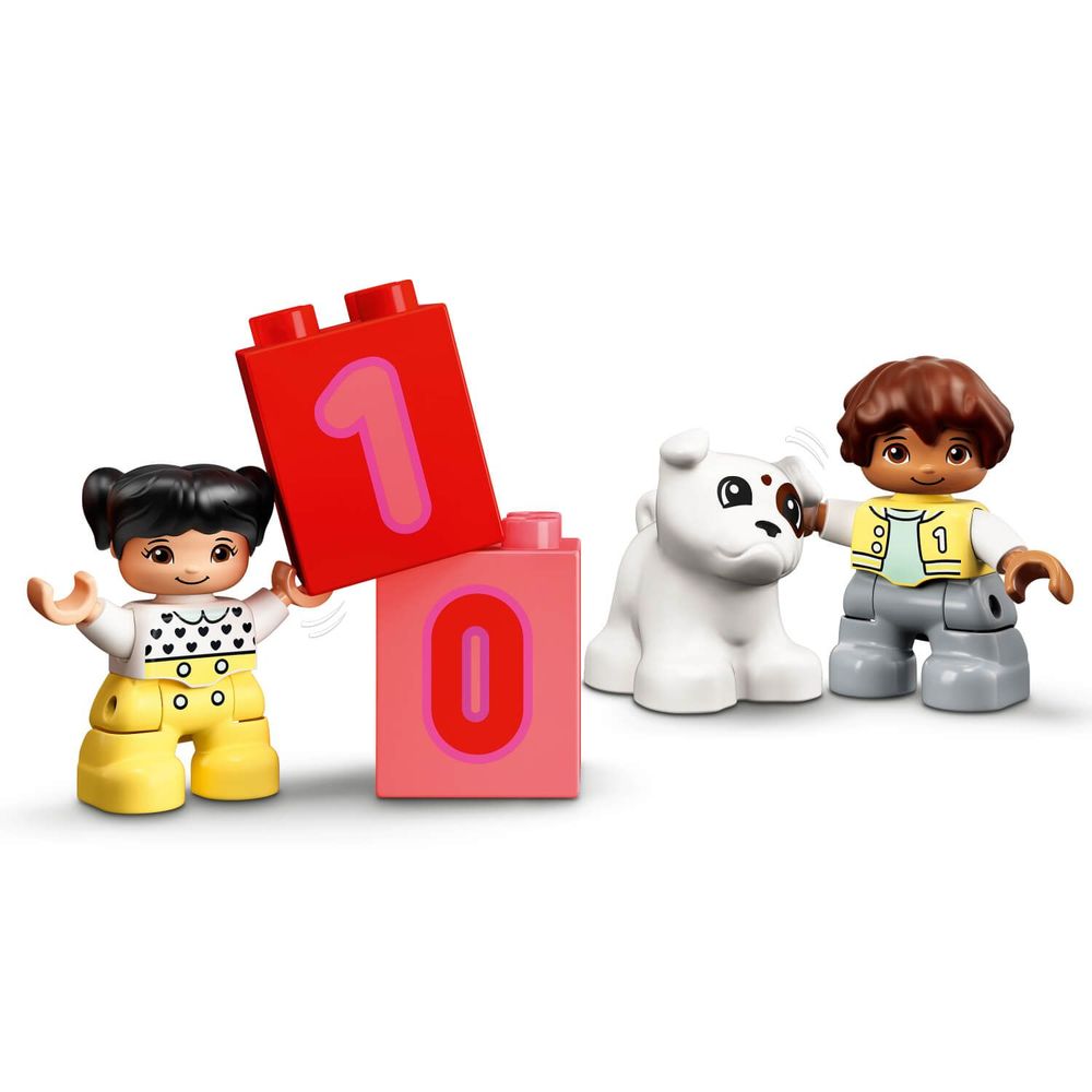 LEGO 10954 Vozić sa brojevima - Učimo brojati slika 7