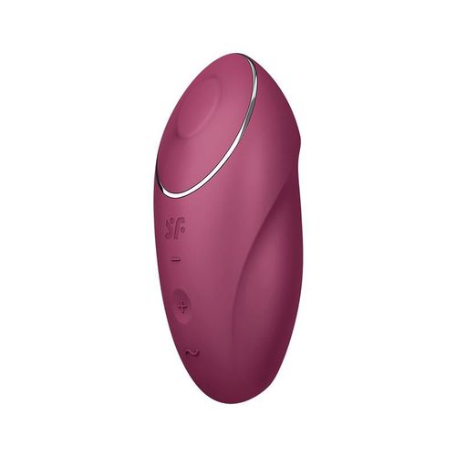 Satisfyer Tap &amp; Climax 1 stimulator klitorisa i vibrator - Crvena slika 1