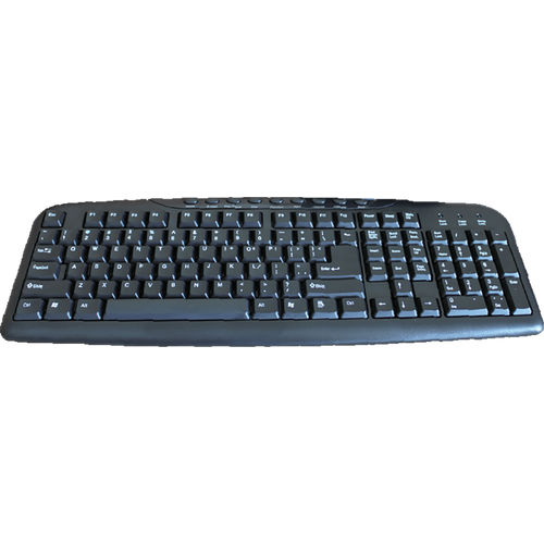 Connect XL Tastatura sa multimedijalnim tipkama, USB, crna boja - CXL-K200 slika 1