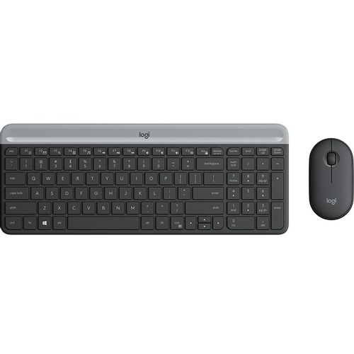 Logitech MK470 Slim Wireless Keyboard and Mouse Combo Graphite -YU slika 2