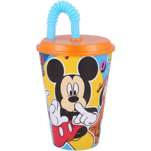 Čaša sa slamkom 430 ml Mickey slika 1