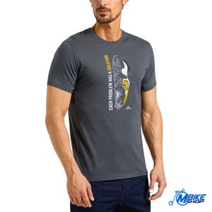 La Sportiva Muška majica Solution, Carbon/Yellow
