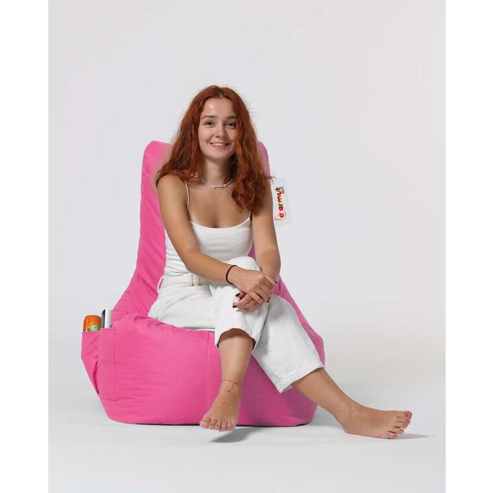 Bean Bag 'Pink Pink Garden' sa dijamantskim uzorkom slika 2