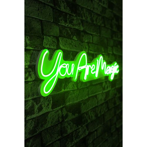 Wallity Ukrasna plastična LED rasvjeta, You are Magic - Green slika 1