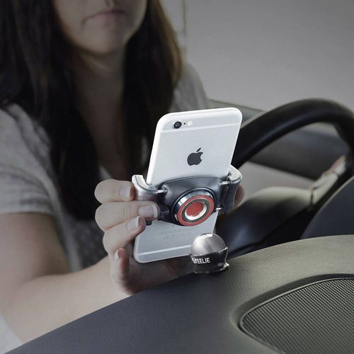 NITE Ize Steelie FreeMount Car Mount Kit ljepljivi jastučić držač za mobitel 360 ° rotirajući 57 - 90 mm slika 4