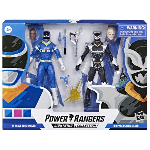 Power Rangers Plavi rendžer i Psycho silver slika 1