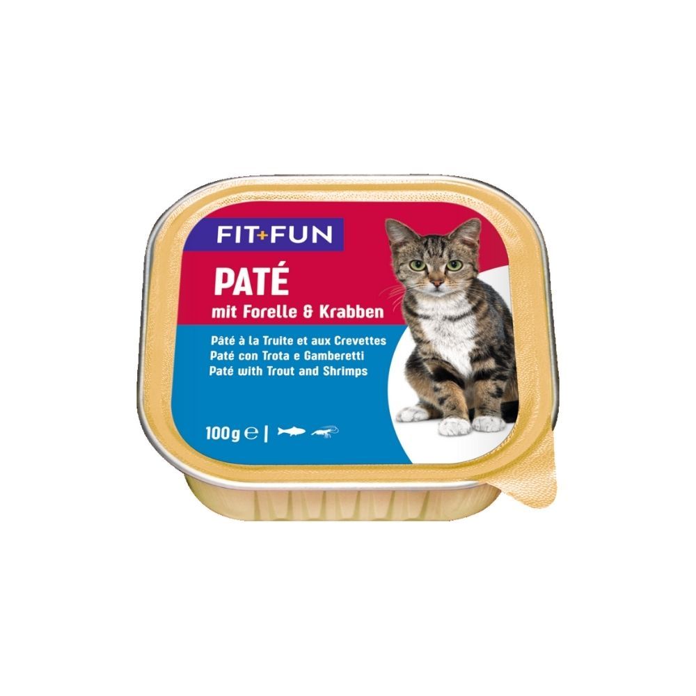 FIT+FUN Pate pastrva i kozice 100 g ALU-pak slika 1