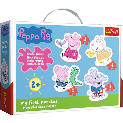 TREFL baby puzzle Peppa Pig (3,4,5,6) 36086 slika 1
