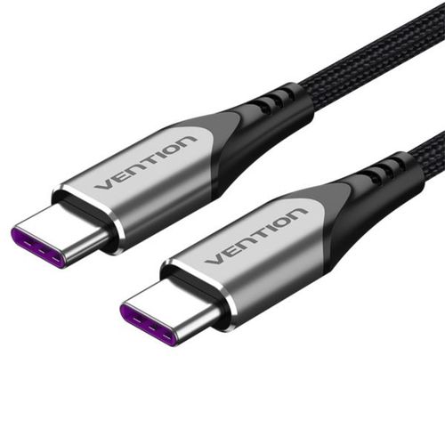 Vention USB 2.0 C Male to C Male 5A Cable 2M Gray slika 1