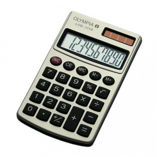 Kalkulator Olympia LCD 1110 silver slika 1