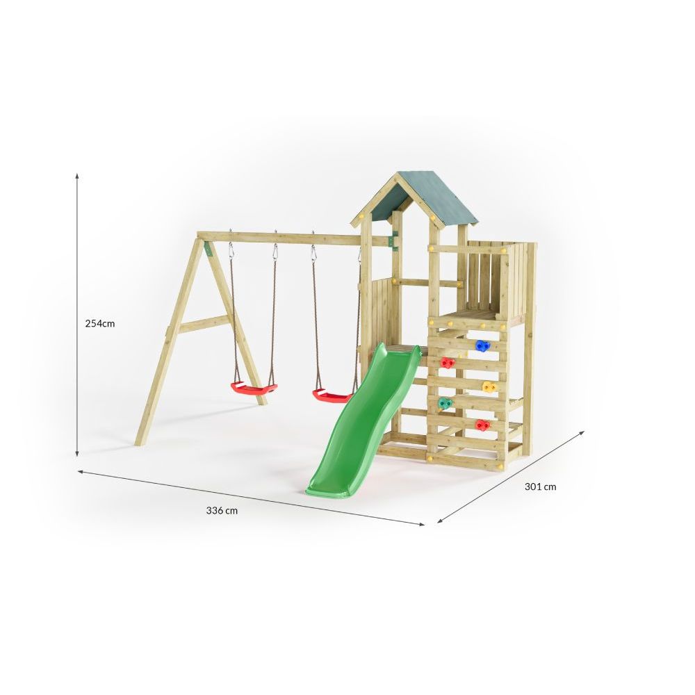 Fungoo Set CHESTER - Drveno dječije igralište slika 5