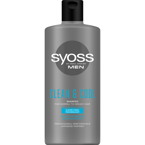 SYOSS Men šampon za kosu Clean&Cool 440ml slika 1