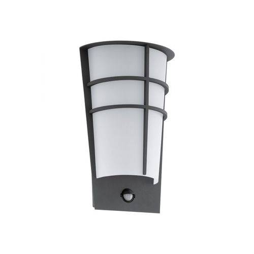 Eglo Breganzo 1 spoljna zidna lampa/2, led, 2x2,5w, antracit/bela , sa senzorom slika 1