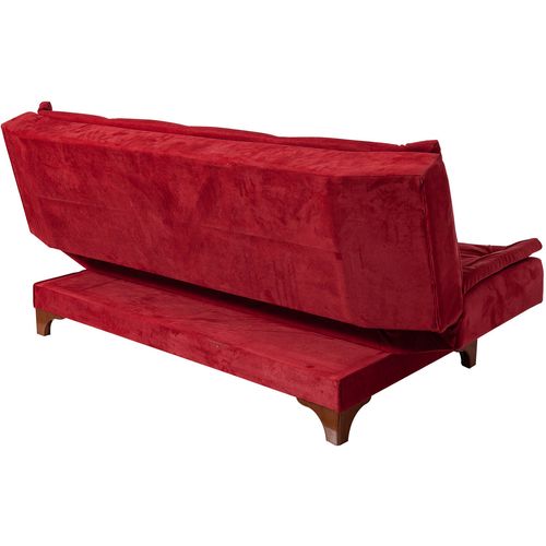 Kelebek TKM2-0101 Claret Red Sofa-Bed Set slika 8