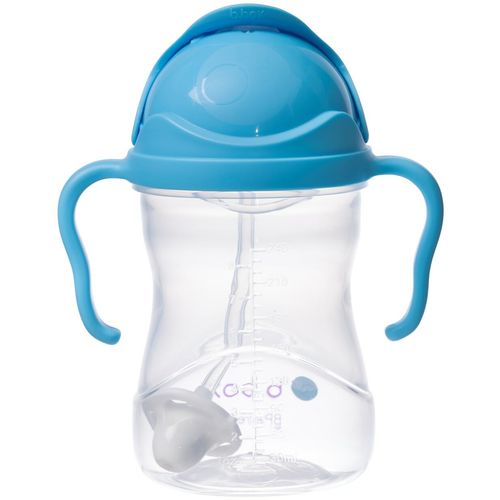 b.box Sippy cup bočica sa slamkom - blueberry slika 4