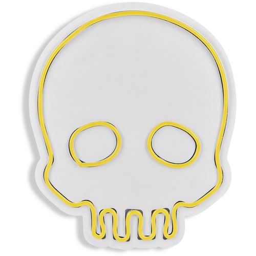 Wallity Ukrasna plastična LED rasvjeta, Skull - Yellow slika 6