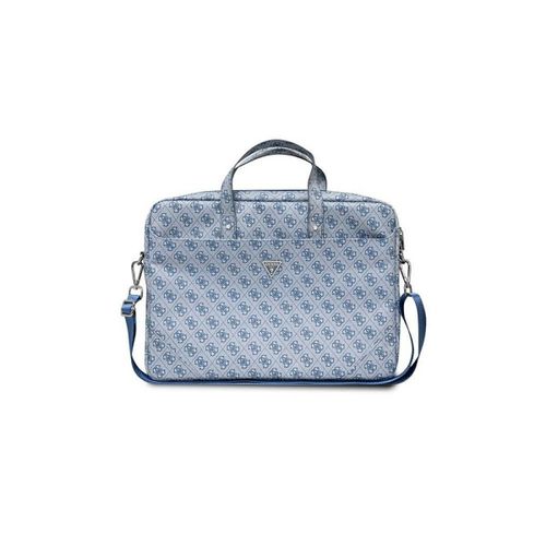 GUESS torba za notebook 15/16" Blue Saffiano Hot Stamp Logo slika 1