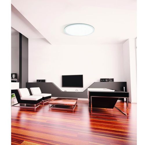 Eglo Sarsina-a panel led, 19,5w, prečnik 450, sa daljinskim dimabilna, alu/bela  slika 2