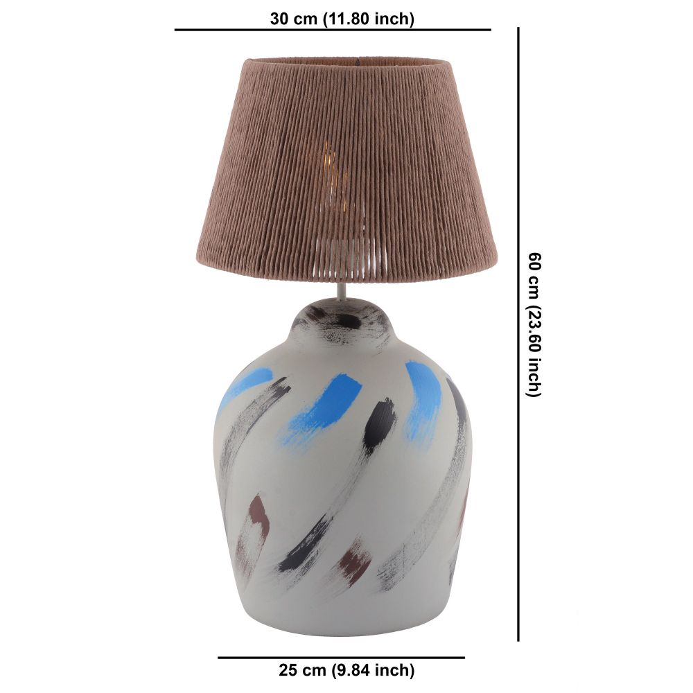 Šarena Stona Lampa Tube slika 6