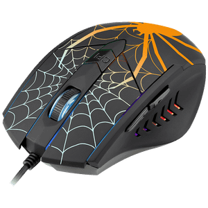 Tracer Miš optički, gaming, 1600 dpi, RGB, USB - GAMEZONE Black Widow RGB