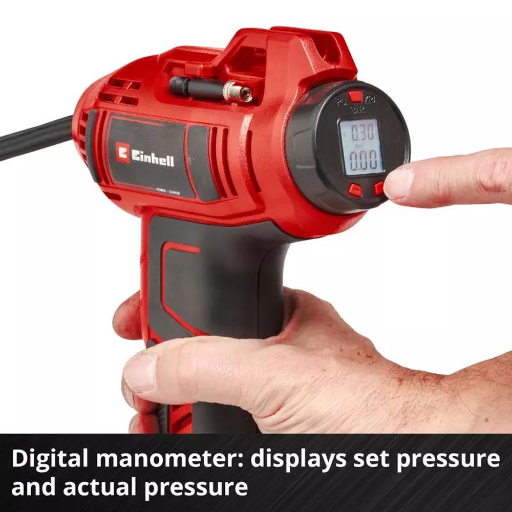 Einhell PXC aku autokompresor CE-CC 18 Li -Solo + Baterija 4 Ah 18V i punjač slika 2