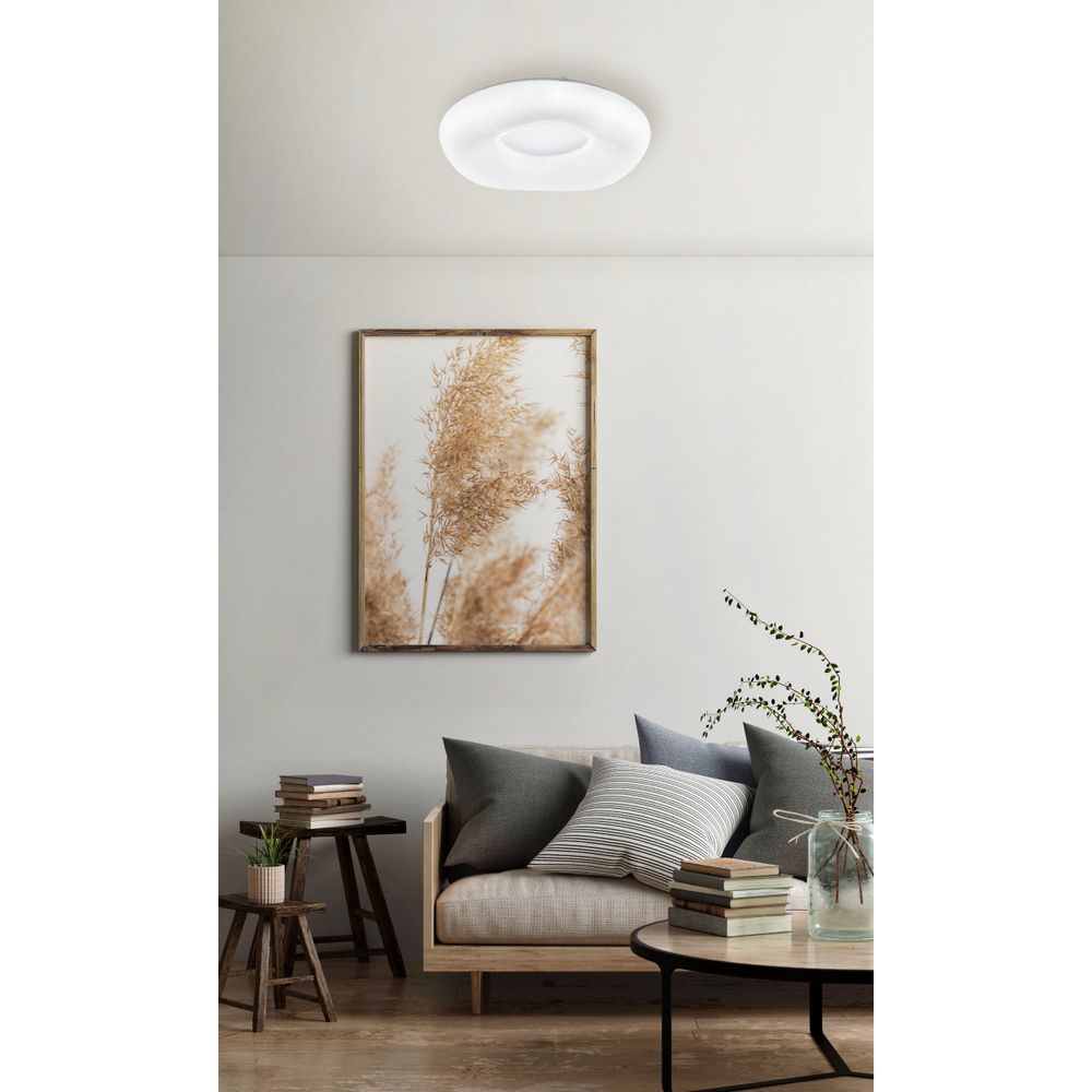 Eglo stropna rasvjeta zamudilo led 16,5w 3000-6500k 1850lm bijelo/bijelo, srebrn slika 9
