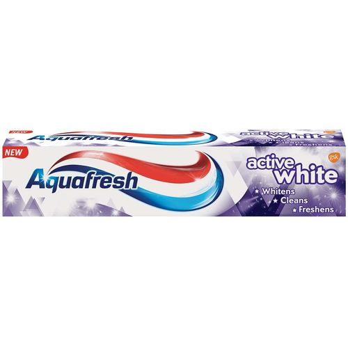 Aquafresh Pasta za zube Active White 125 ml slika 1