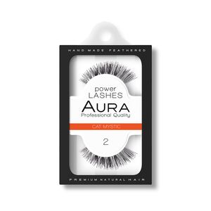 AURA Power Lashes veštačke trepavice 02 Cat Mystic