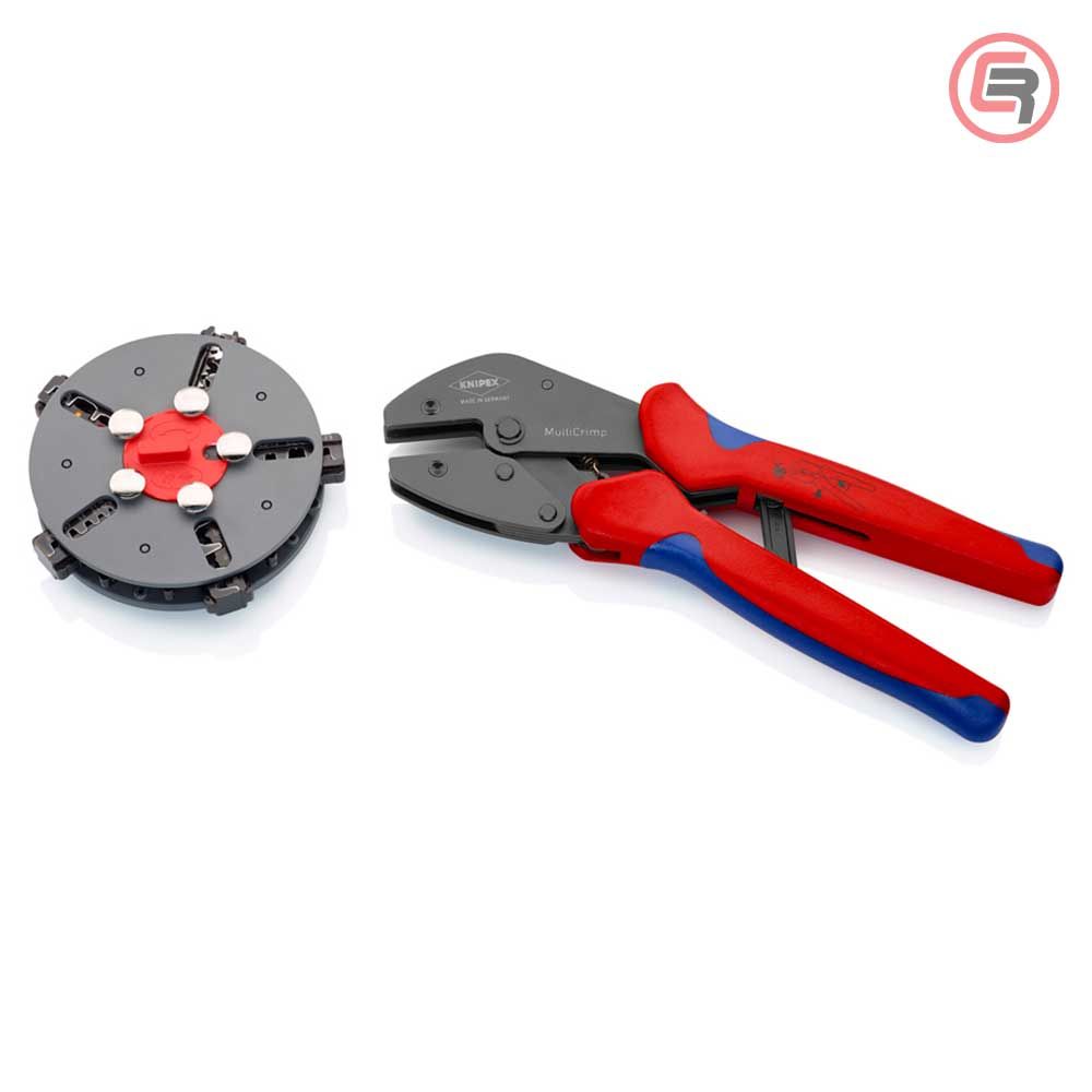 Knipex Kliješta Za Krimpanje Sa Izmjenjivim Ulošcima MultiCrimp - 97 33 02 slika 1