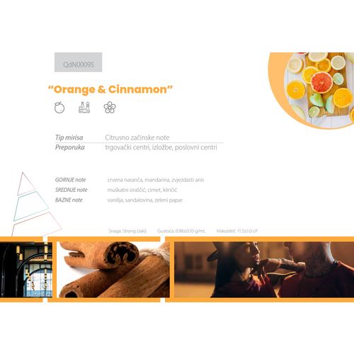 Orange & Cinnamon (mirisno ulje 100ml) slika 2