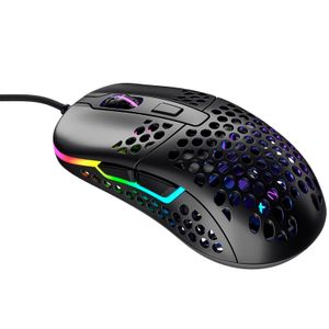 XTRFY M42 RGB Ultra-lagana Gaming Miš s Modularnom Školjkom, Crna