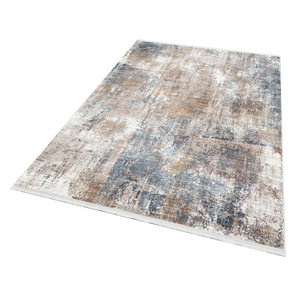 Vr 14 - Plavi, Mink Xw Višenamjenski Tepih (80 x 150 cm) slika 1