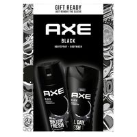 Axe Poklon set Black (gel za tuširanje, dezodorans u spreju)
