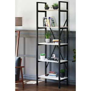 Ktp-998-60180S White Bookshelf