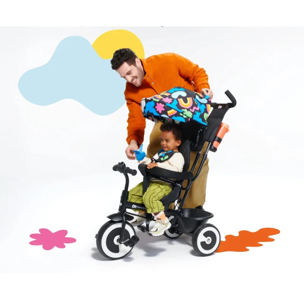 Kinderkraft Tricikl ASTON, Happy Shapes slika 7