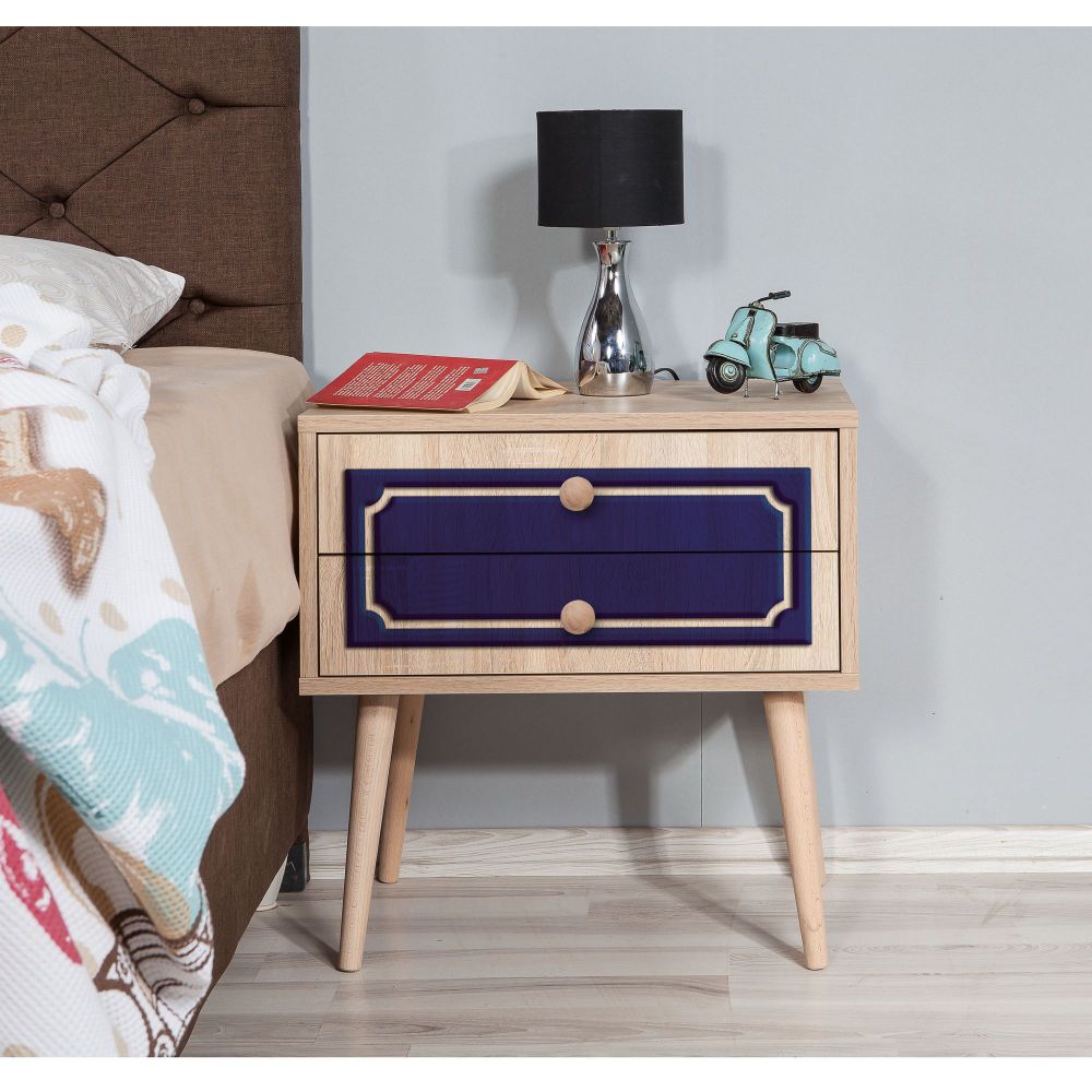 Noćni ormarić Two - 620 Sonoma Oak slika 2