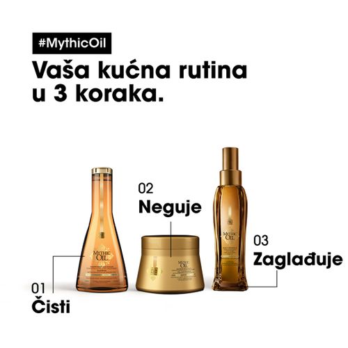 Loreal Professionnel Paris Mythic Oil šampon za tanku vlas 250ml slika 3